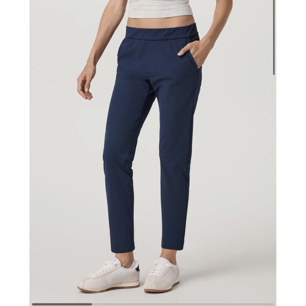 Vuori Women’s Large Miles Ankle Pants - Navy, Excellent Condition, VW404